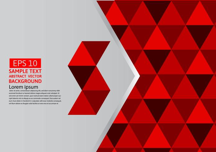 694x490 Vector Abstract Geometric Red Background Modern Design