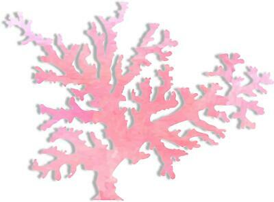 400x295 Dxf Cnc Vector Coral Elk Horn Cut Ready Bath Decor Home Ocean