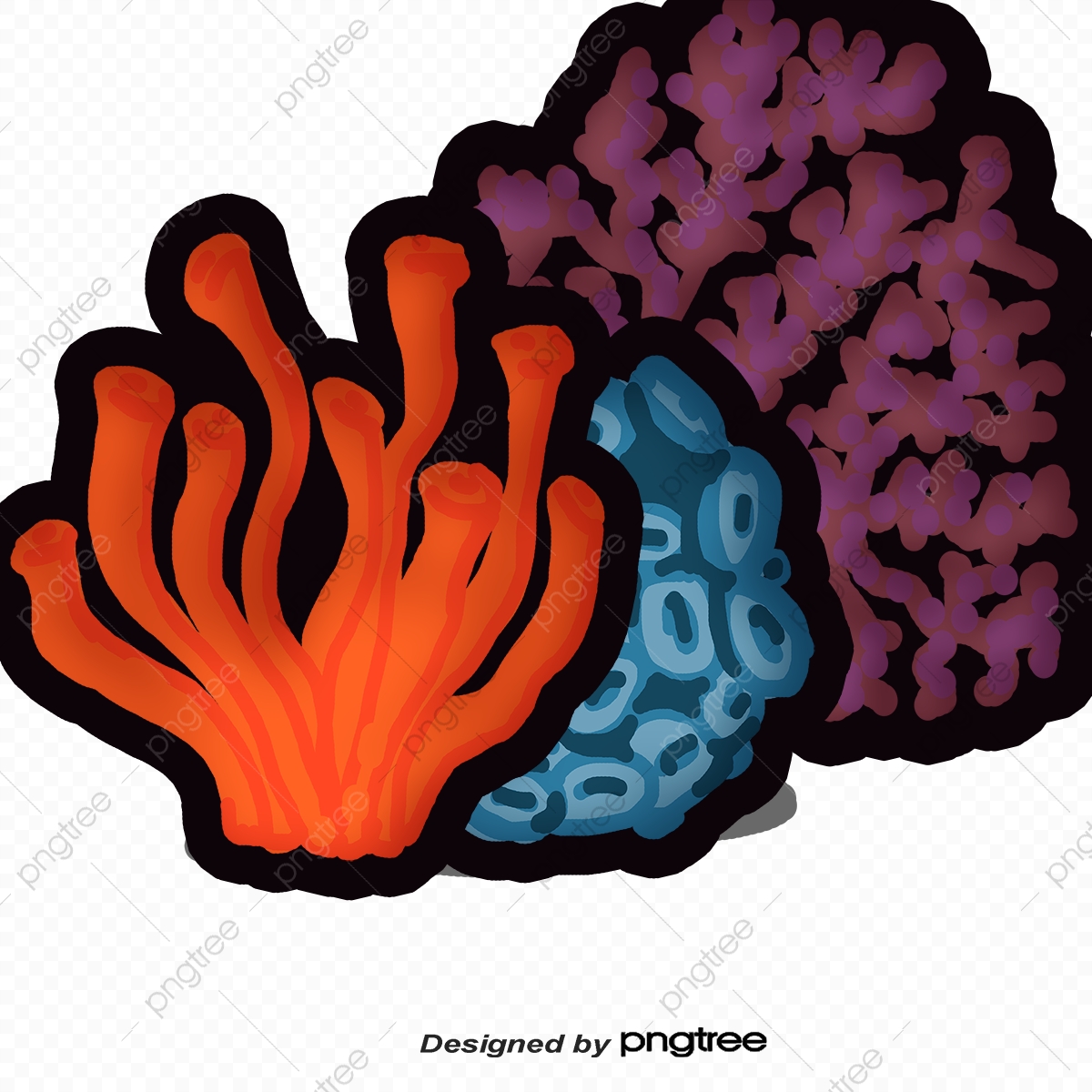 1200x1200 Vector Coral Stone, Coral, Decoration, The Sea Png And Vector