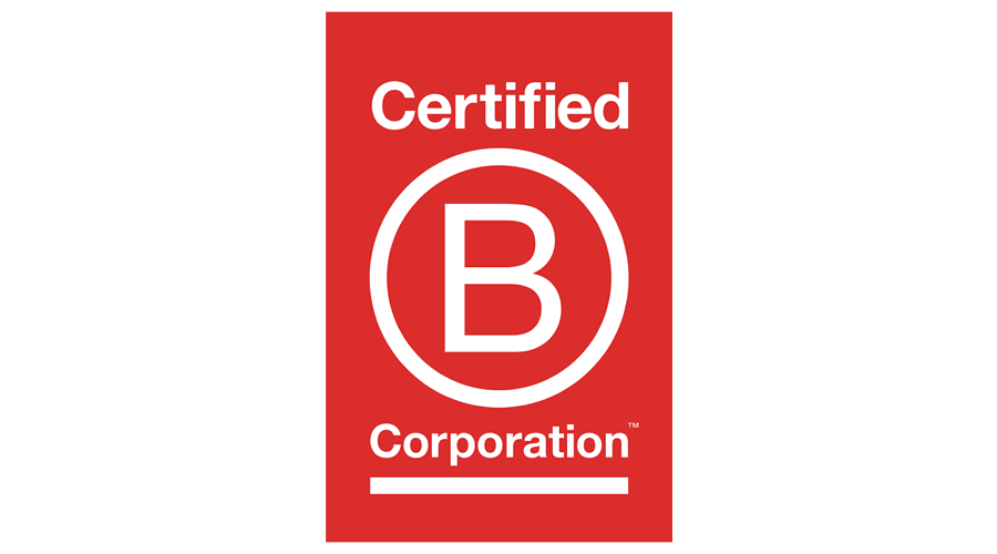 900x500 Certified B Corporation Vector Logo
