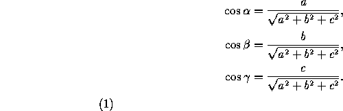 500x163 Direction Angles And Direction Cosines