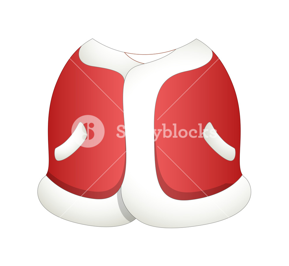 1000x921 Cartoon Santa Costume Vector Royalty Free Stock Image