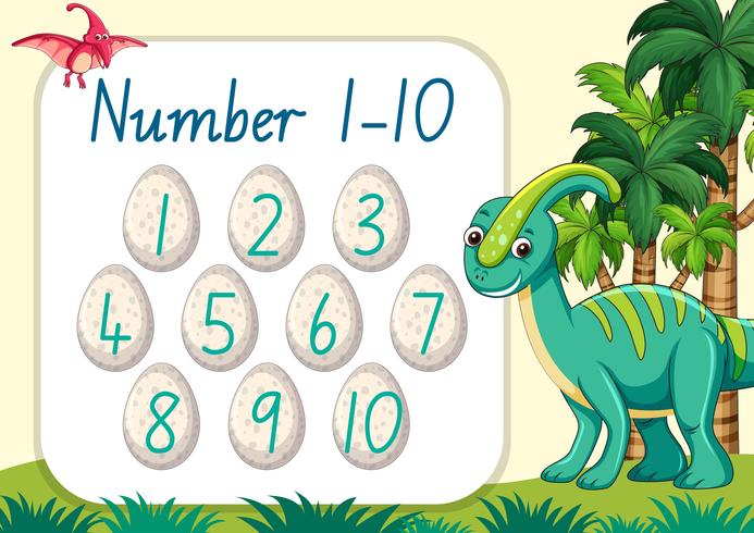 693x490 Count Number Dinosaur Theme