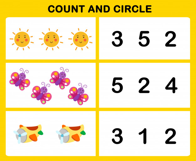 626x516 Count And Circle Illustration Vector Premium Download