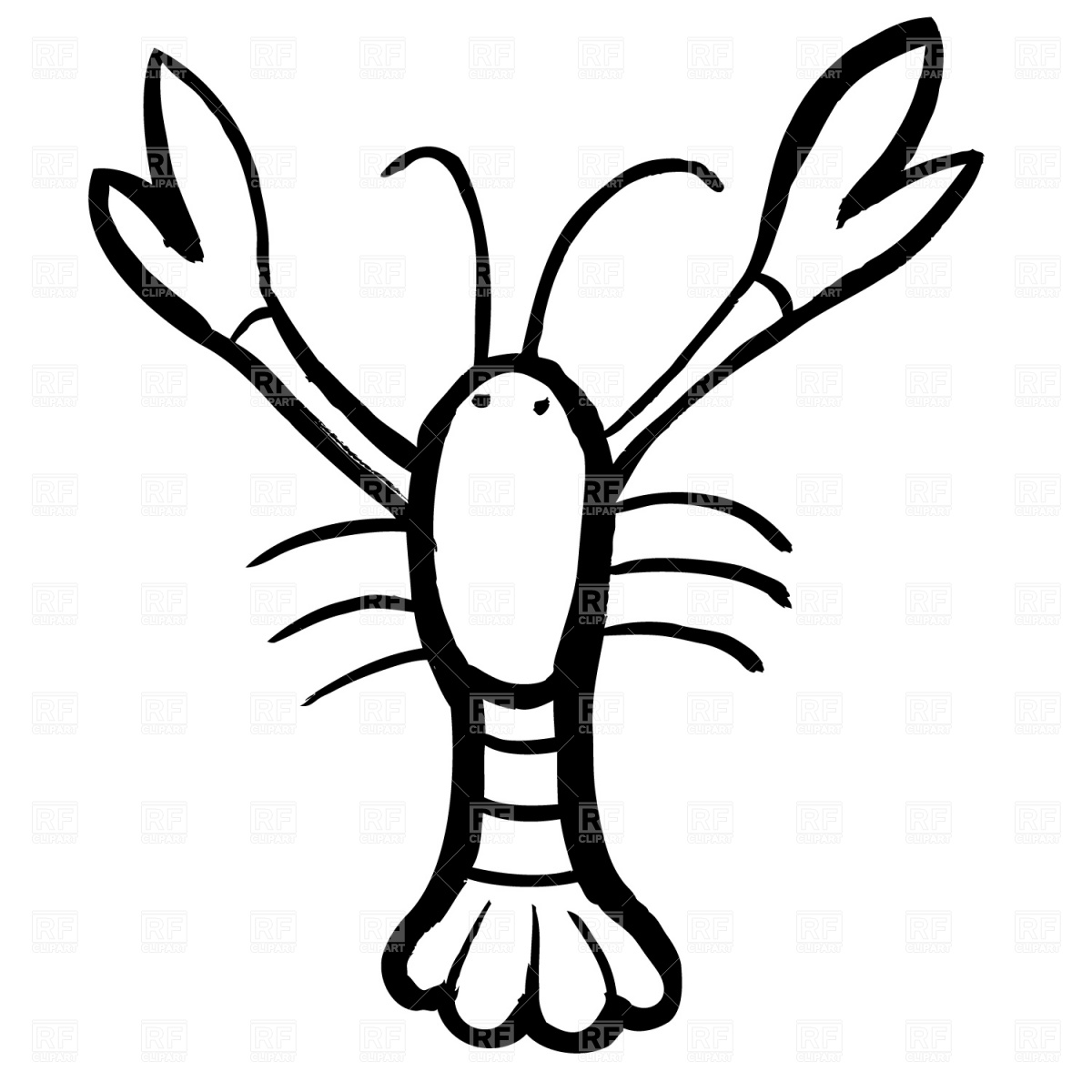 Crayfish Vector Image Of Plants And Animals Piekno 1200x1200 Crayfish Vector Image Of Plants And Animals Piekno