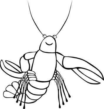 Vector Crawfish Free Vector Download 354x368 Vector Crawfish Free Vector Download