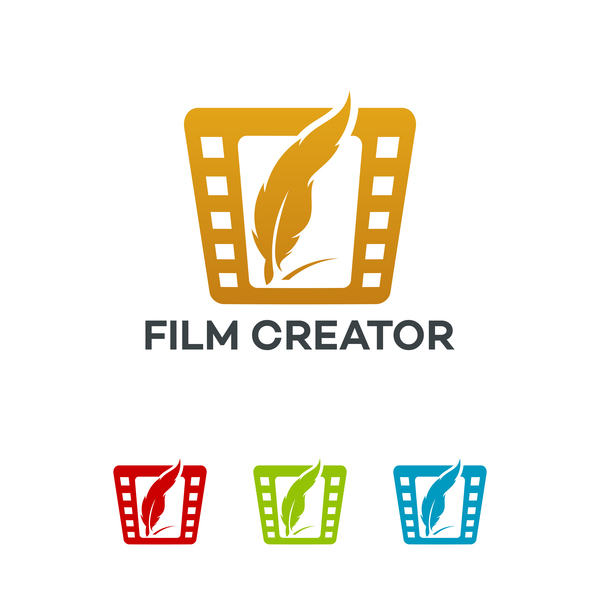 600x600 Film Creator Logo Vector Free Download