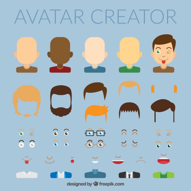 626x626 Avatar Creator Vector Premium Download