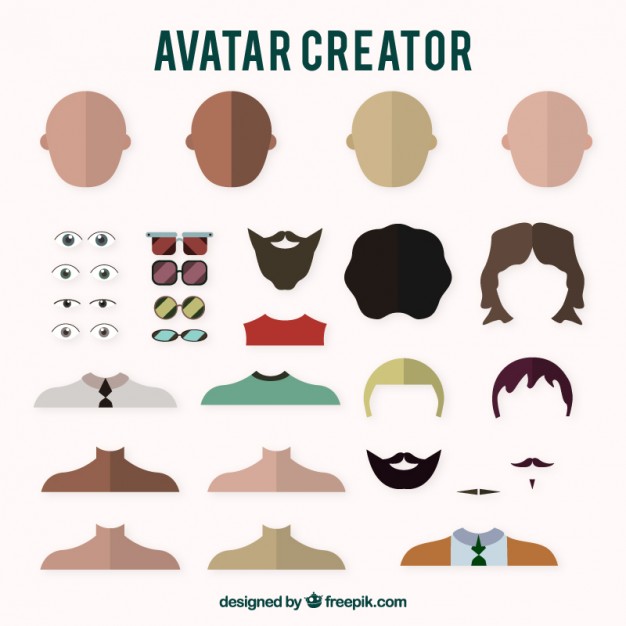 626x626 Boys Avatar Creator Vector Free Download