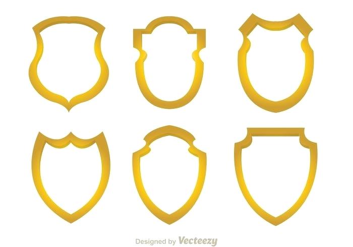 Golden Shield Icons Template Logo Free Vector Shapes 700x490 Golden Shield Icons Template Logo Free Vector Shapes