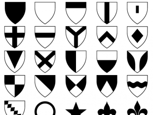 Heraldic Shield Shapes Free Vectors Ui Download 310x233 Heraldic Shield Shapes Free Vectors Ui Download