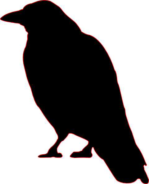 480x594 Crow Clip Art