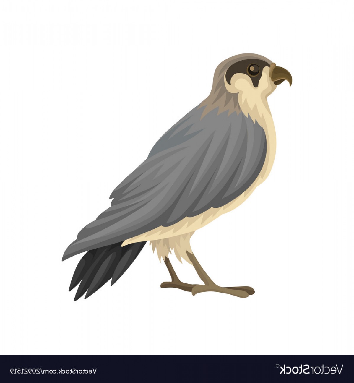 1198x1296 Egyptian Crow Logo Vector Wallkeeper