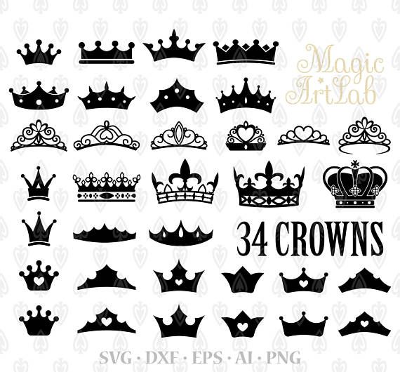 570x530 Crown File, Tiara Crown Vector, Crown Cut, Princess Crown