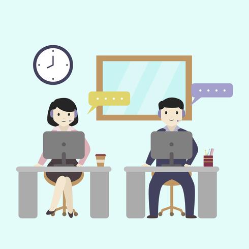 490x490 Customer Service People Vector