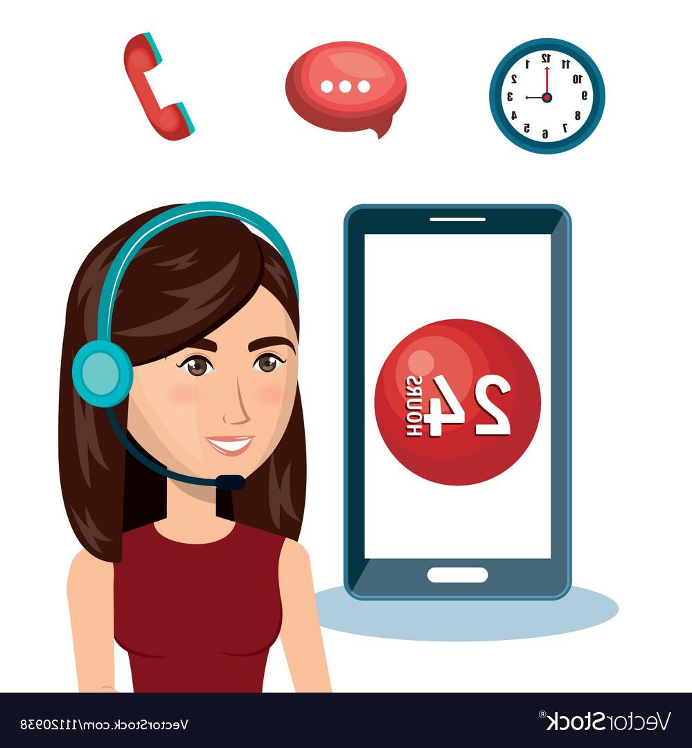 999x1080 Hd Customer Service Agent Clipart Vector Drawing Vector Images