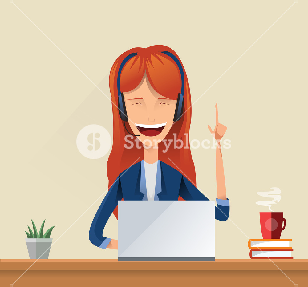 1000x933 Operator Of Call Center Office Working In Headphones Customer