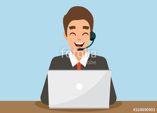 500x359 Call Center Office Man In Call Center Occupation Customer