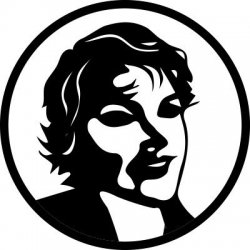 250x250 Monogram Letter K, Vector, Clip Art