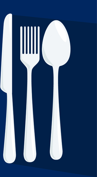 331x600 Realistic Kitchen Cutlery Design Vector Graphics Free Vector