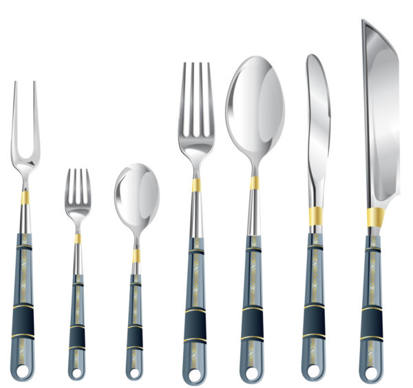 600x564 Vector Cutlery Set