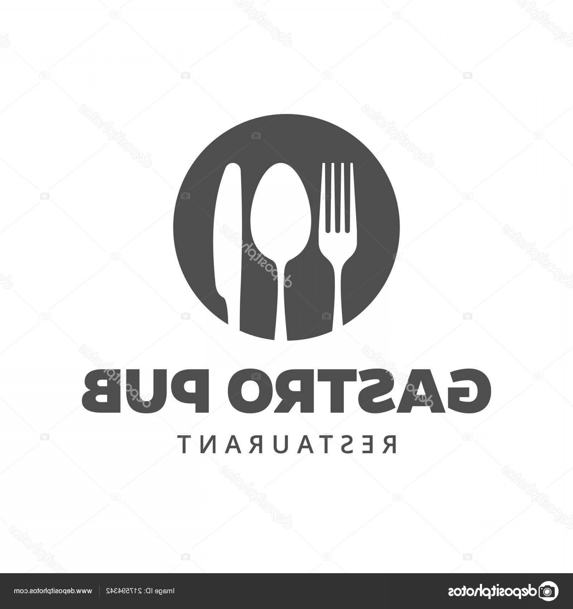 1920x2040 Stock Illustration Food Vector Logo With Fork Handandbeak