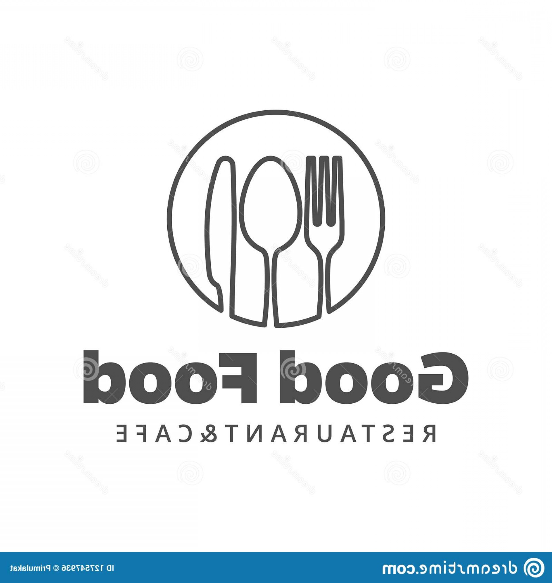 1920x2028 Food Vector Logo Fork Knife Spoon Isolated Sign Cutlery Circle
