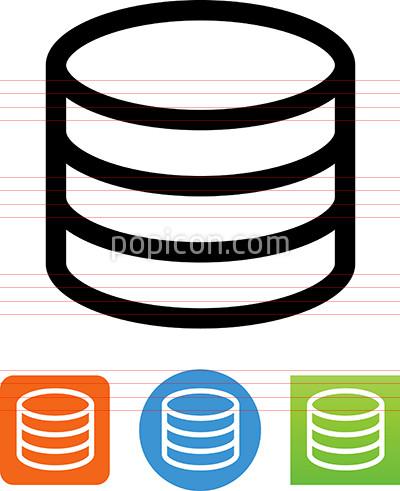 400x491 Vector Database Icon