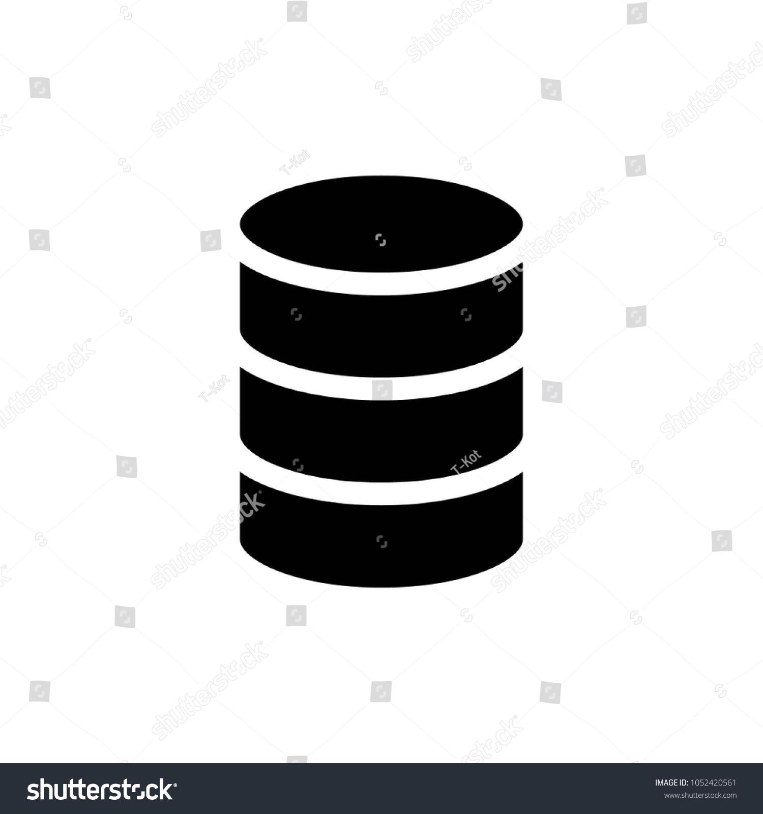 1500x1600 Stock Vector Database Icon Vector