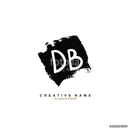 D B Db Initial Logo Template Vector Stock Image And Royalty Free 500x500 D B Db Initial Logo Template Vector Stock Image And Royalty Free
