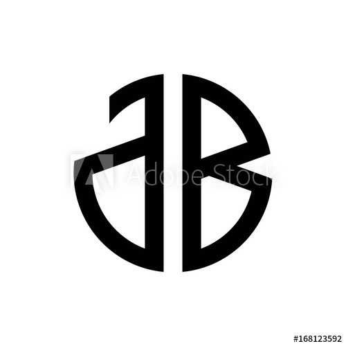 Initial Letters Logo Db Black Monogram Circle Round Shape Vector 500x500 Initial Letters Logo Db Black Monogram Circle Round Shape Vector