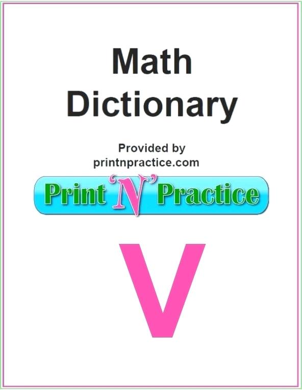 592x766 Variable Math Term Math Words That Start With V Variable Vector