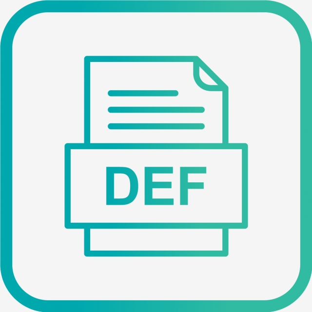 640x640 Def Document Icon, Def, Document, Png And Vector