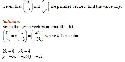 437x217 Parallel Vectors