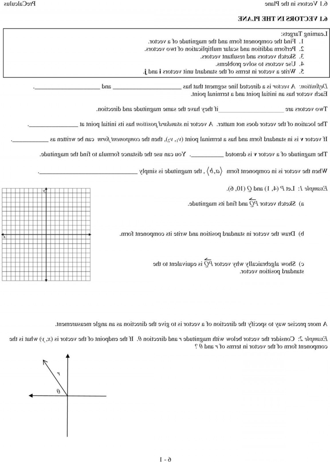 1152x1611 Definition A Vector Is A Directed Line Segment That Has And Each