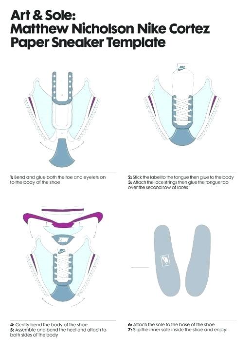 516x730 Sneaker Design Template