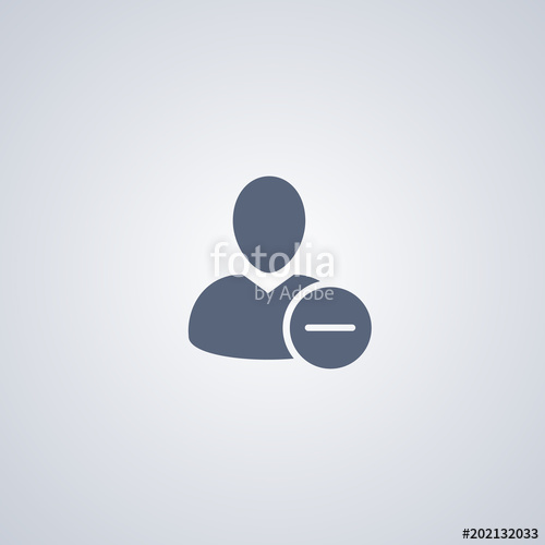 500x500 Delete Profil Icon Stock Image And Royalty Free Vector