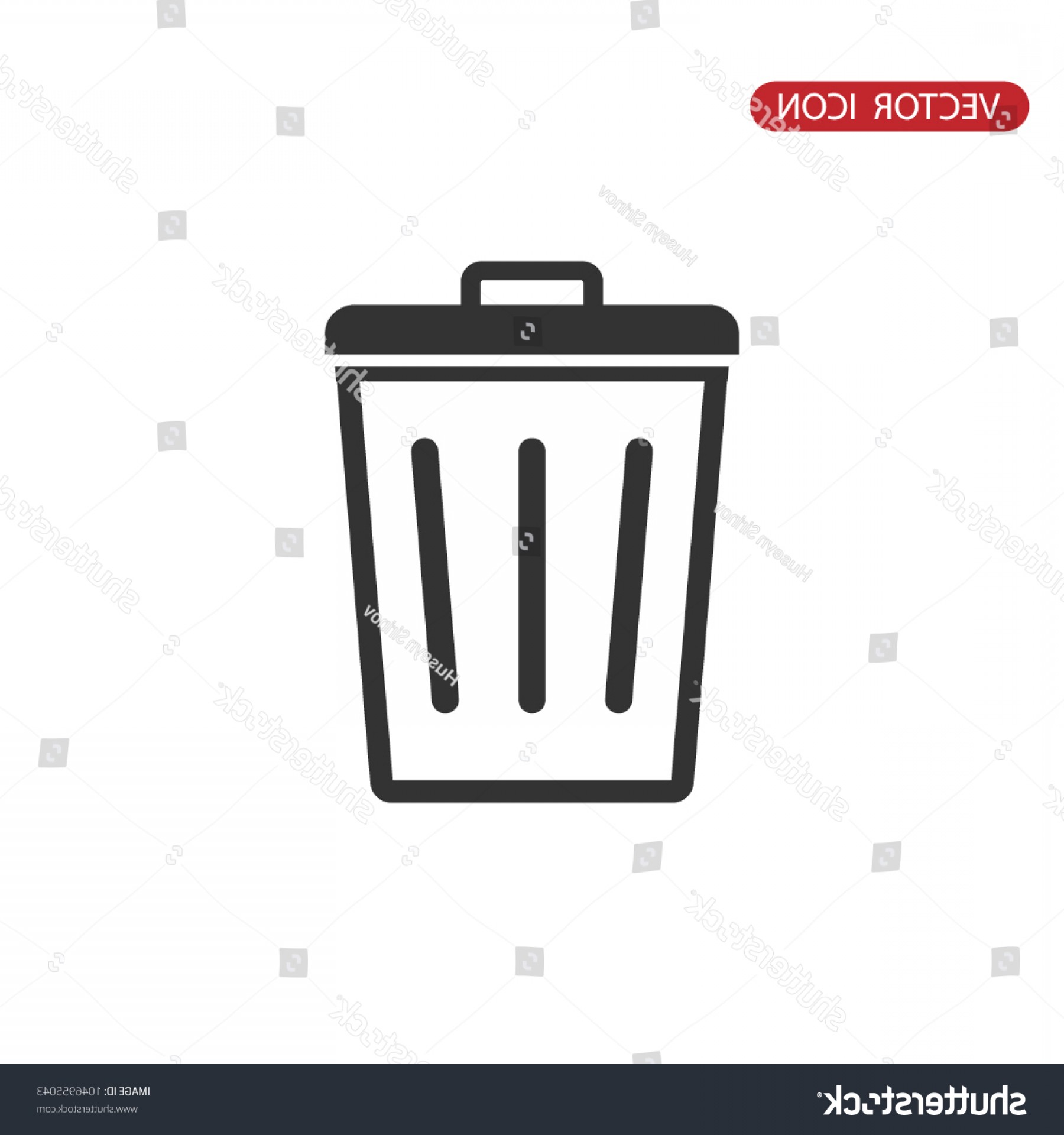1800x1920 Delete Icon Vector Trash Sign Garbage Catchsplace