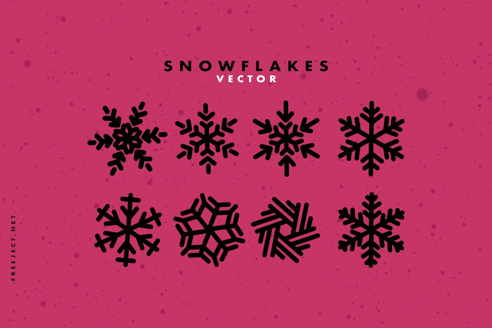 1600x1066 Free Download Snowflakes Vector Demo