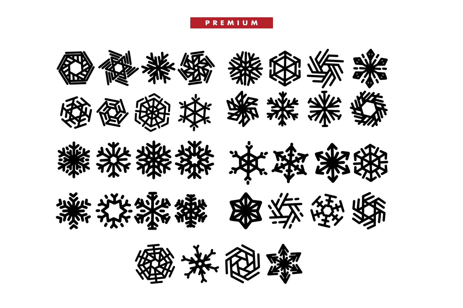 1600x1066 Free Download Snowflakes Vector Demo
