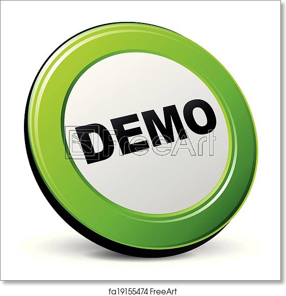 561x581 Free Art Print Of Vector Demo Icon Vector Illustration Of Demo