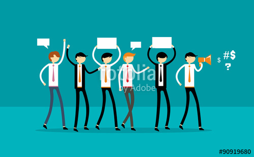 500x309 Businessman Demo Vector Illustration Stock Image And Royalty Free