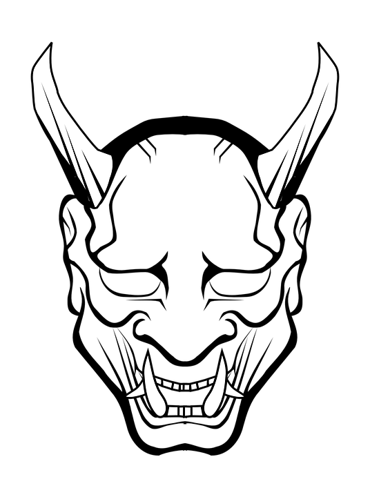 536x720 Rotate Resize Tool Demon Clipart Vector