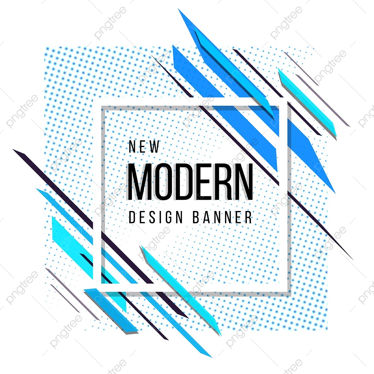 1200x1200 Blue And Black Theme New Modern Abstract Design Background Banner
