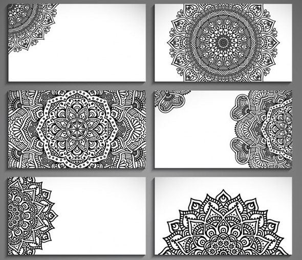 590x508 Beautiful Free Mandala Vectors