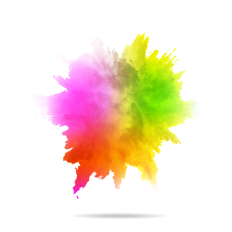 800x800 Watercolor Explosion Vector Background Design Free Download