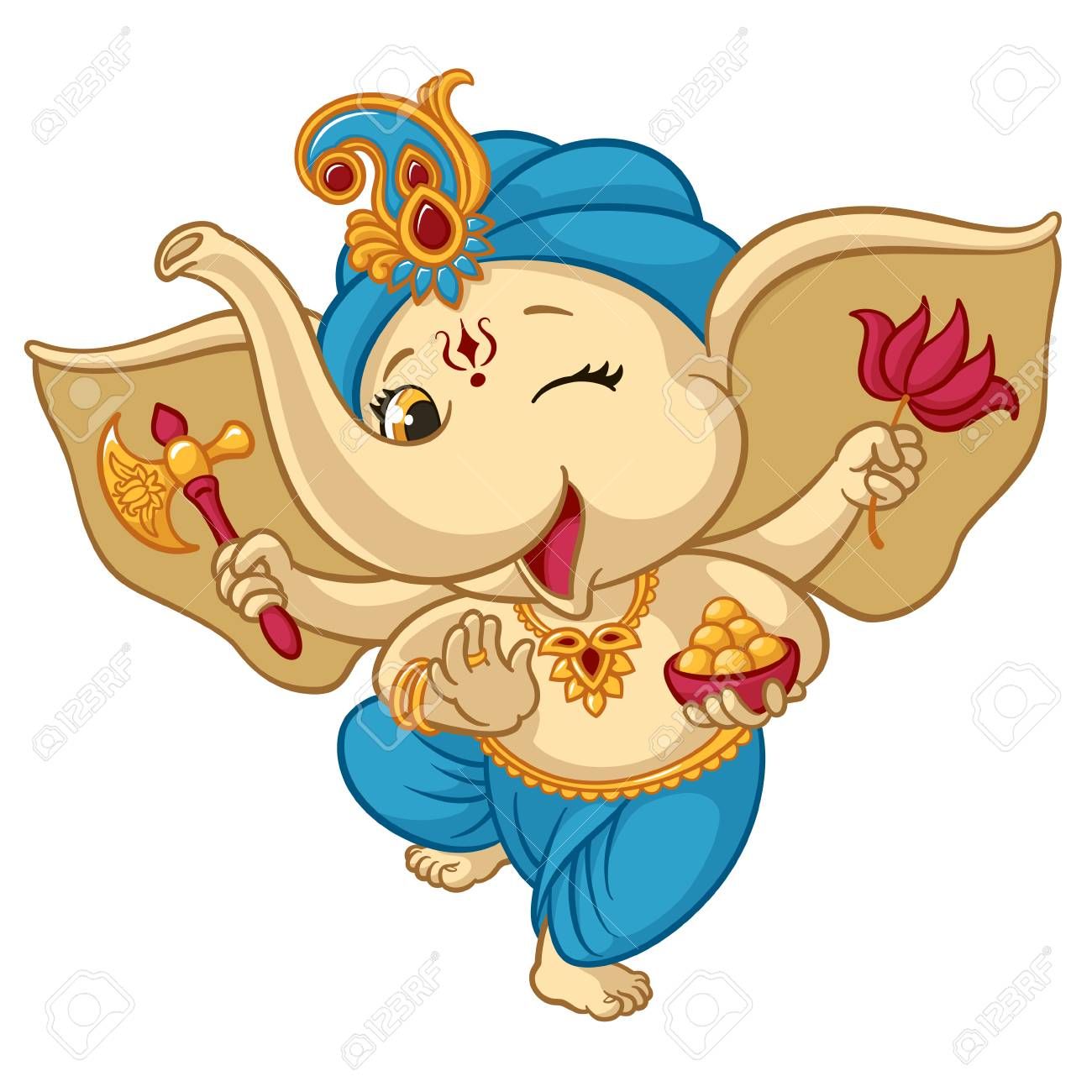 1300x1300 Stock Vector Ideas In Baby Ganesha, Ganesha Drawing