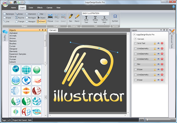 574x399 Logo Design Studio Pro Vector