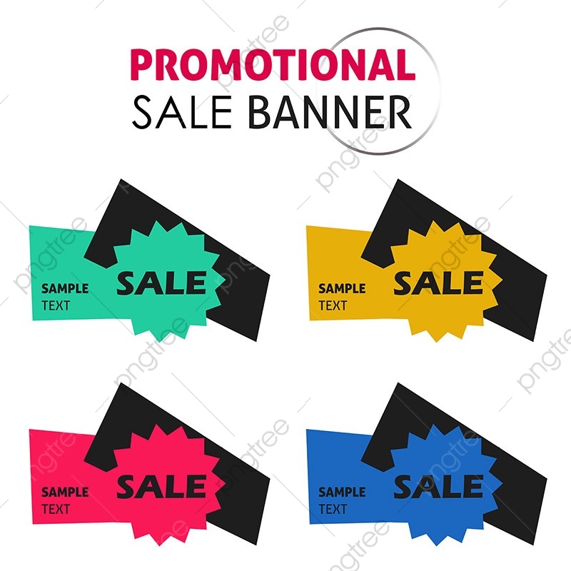 800x800 Vector Promotional Sale Banner Designs, Promo, Promotional, Step