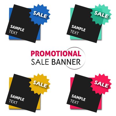 400x400 Vector Promotional Sale Banner Designs Konfest